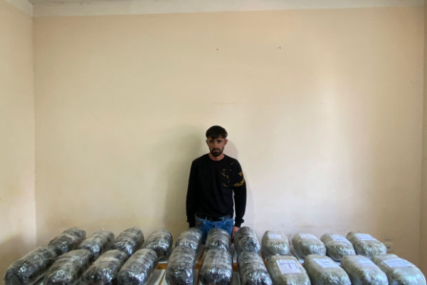 Azərbaycan sərhəddində iranlı qaçaqmalçılar  